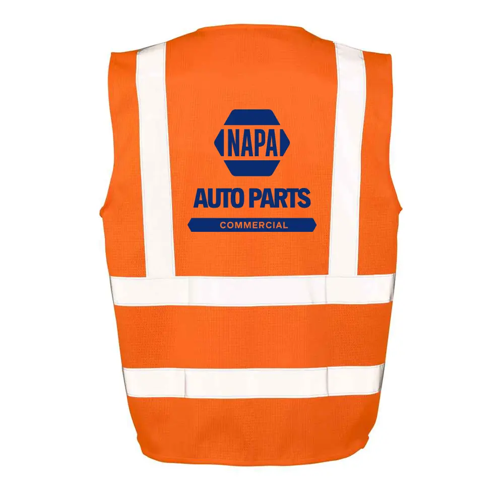 NAPC Hi-Vis Vest — detail view