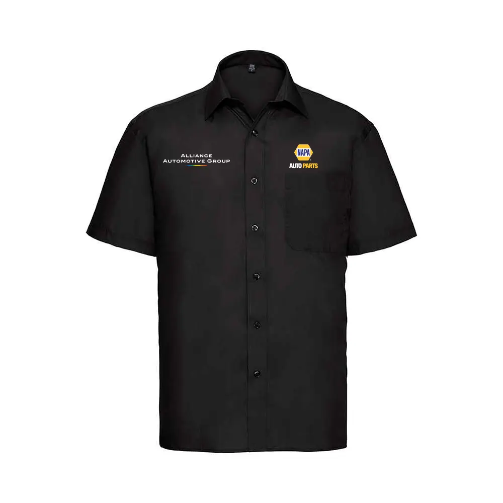 NAP Men's Short Sleeve Tailored Shirt