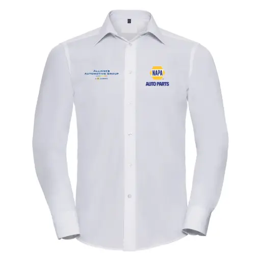 Alliance Men's Long Sleeve Tailored Shirt