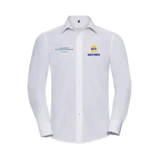 NAP Men's Long Sleeve Tailored Shirt